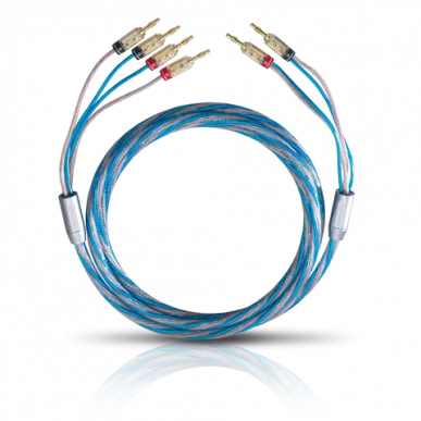 Готовый акустический кабель Oehlbach EXCELLENCE Bi Tech 4 speakercable, 2x2m 4->4 Banana, D1C10822